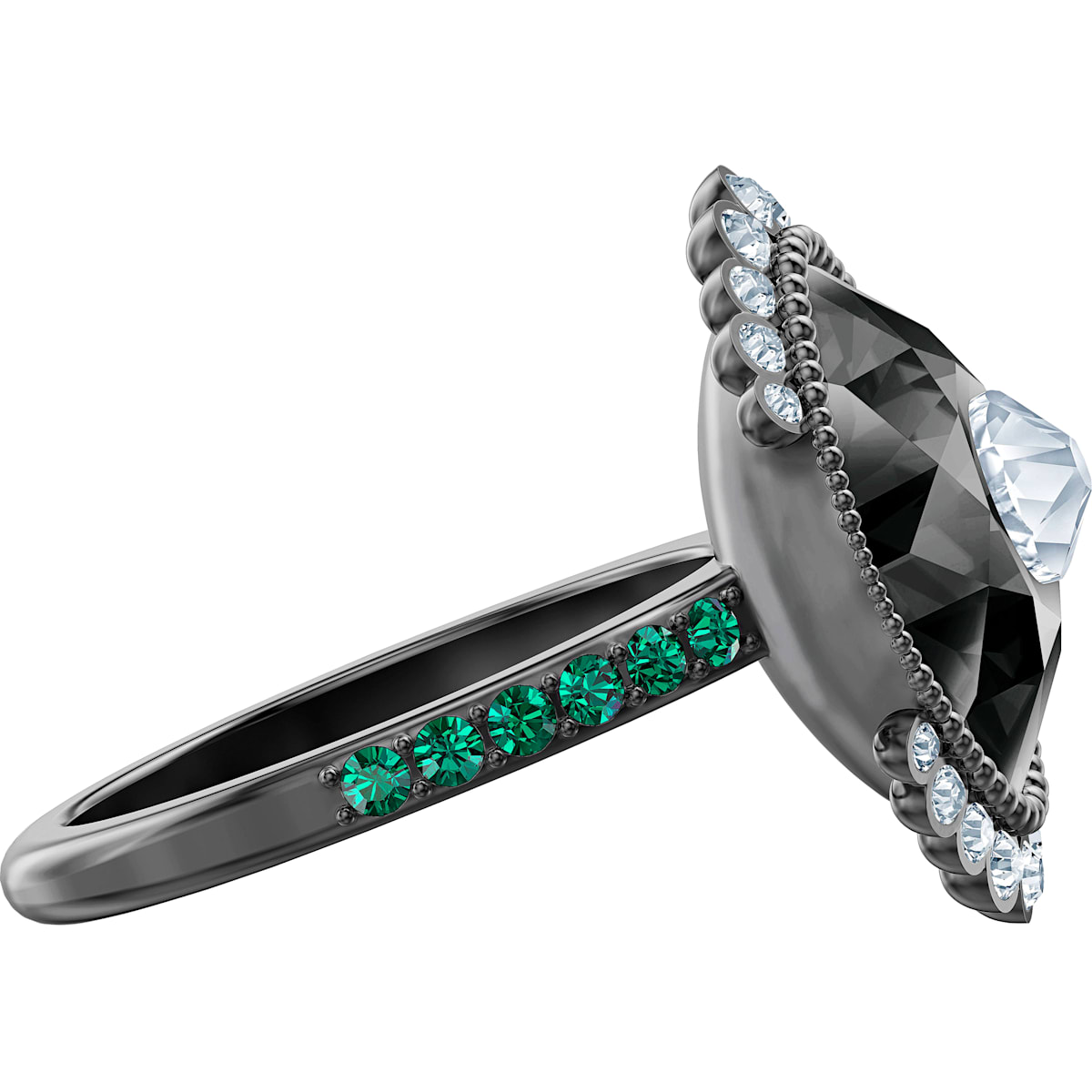 bague swarovski nirvana emeraude bague swarovski nirvana emeraude