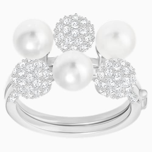 bague swarovski double bague swarovski double