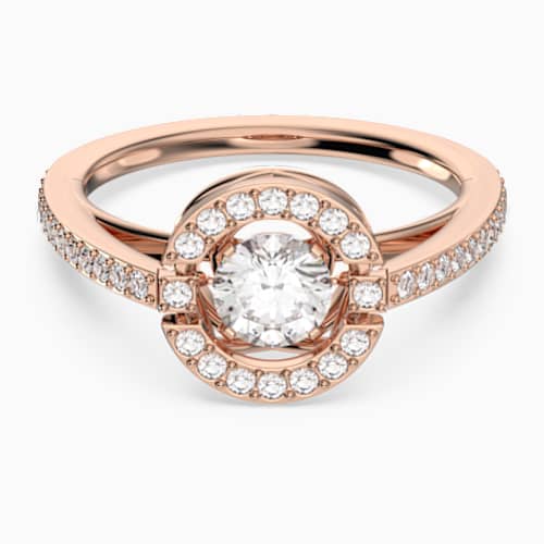 bague swarovski rose gold bague swarovski rose gold
