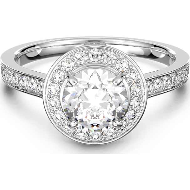 bague swarovski attract round bague swarovski attract round