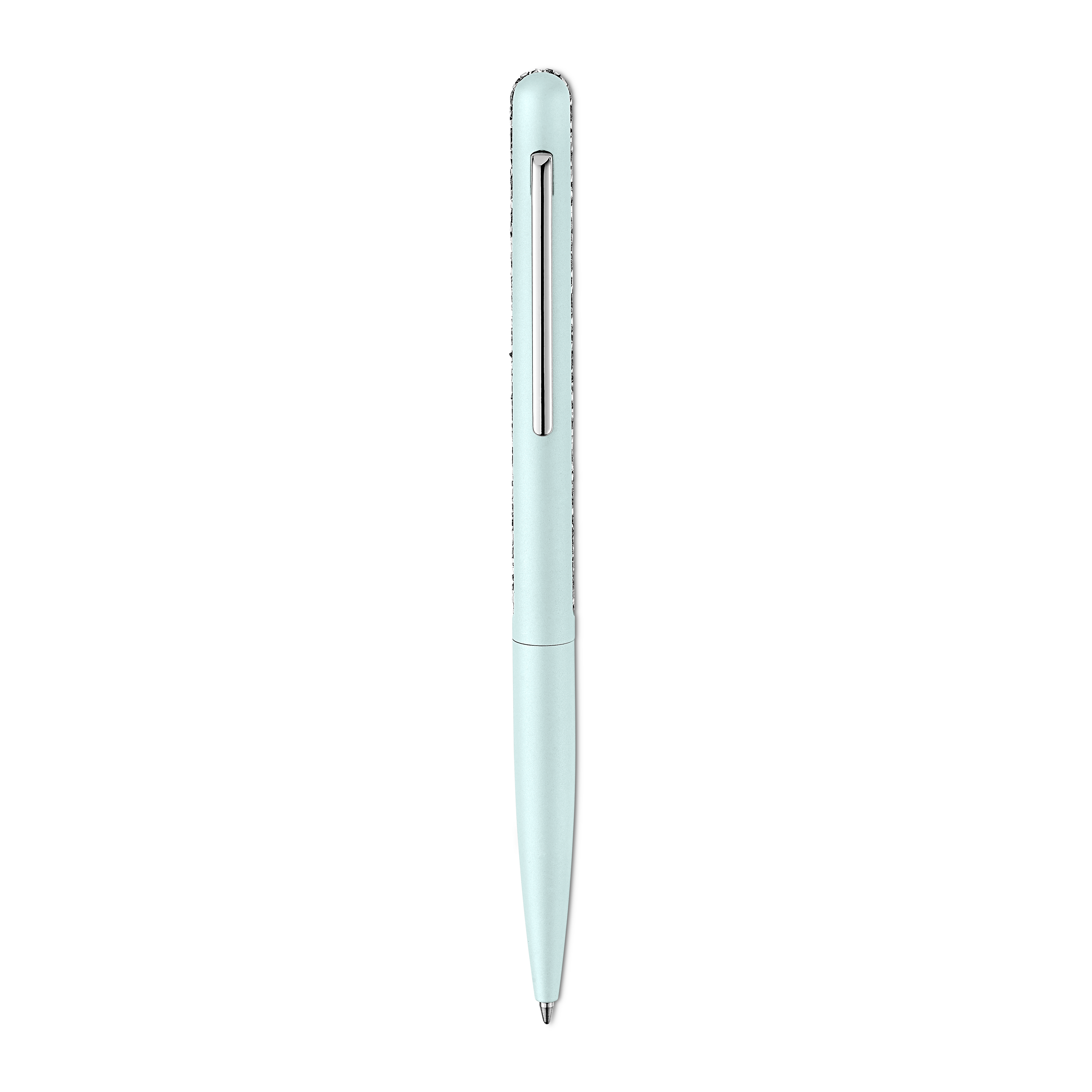 Crystal Shimmer ballpoint pen, Green, Green lacquered, Chrome plated by SWAROVSKI