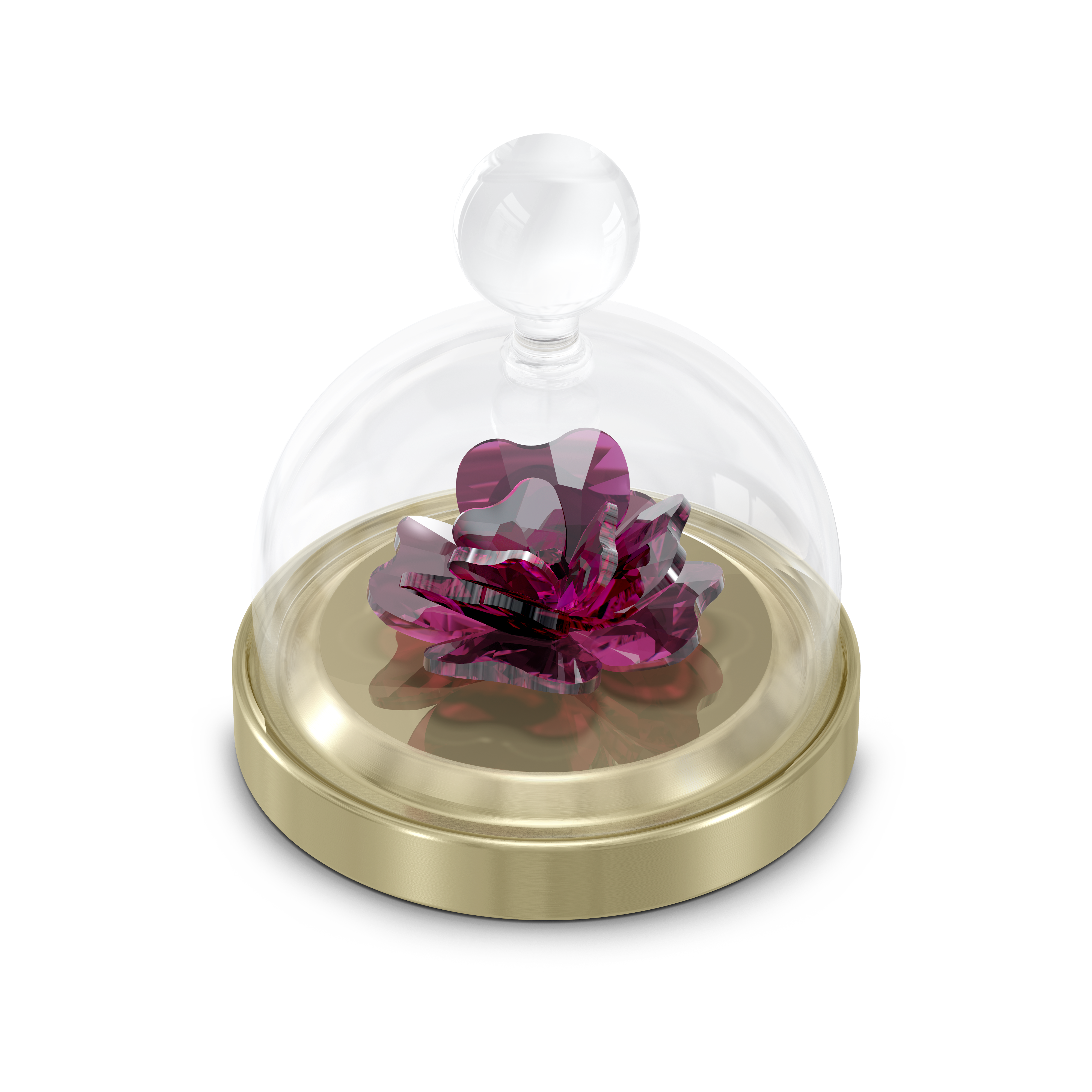 Garden Tales Rose Bell Jar, Small by SWAROVSKI