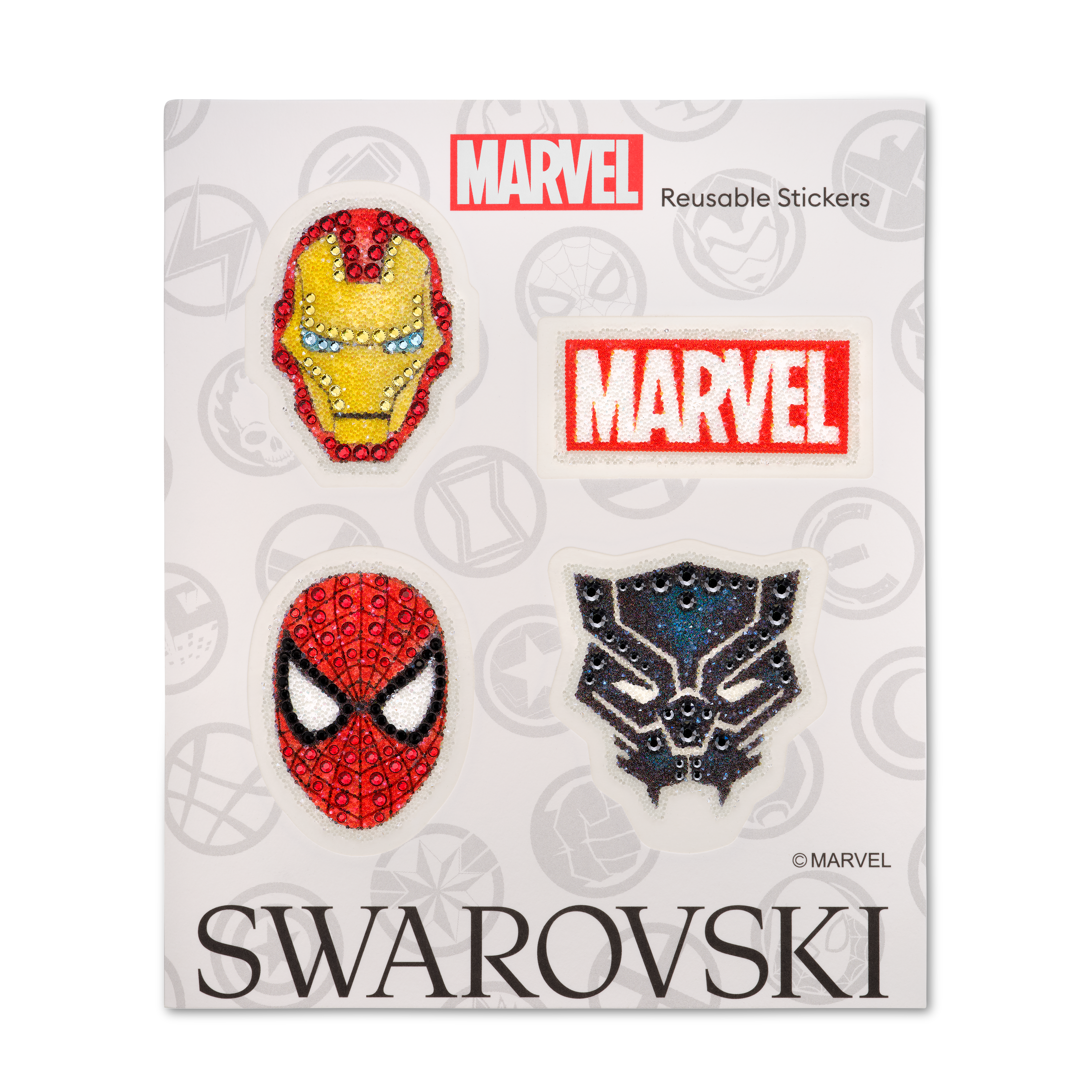 Marvel removable stickers, Set (4), Multicolored by SWAROVSKI