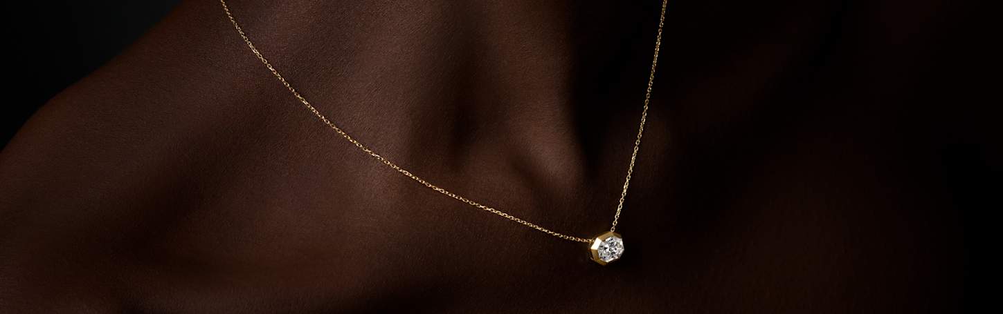ラボグロウン・ダイヤモンド・ネックレス｜Swarovski Created Diamonds