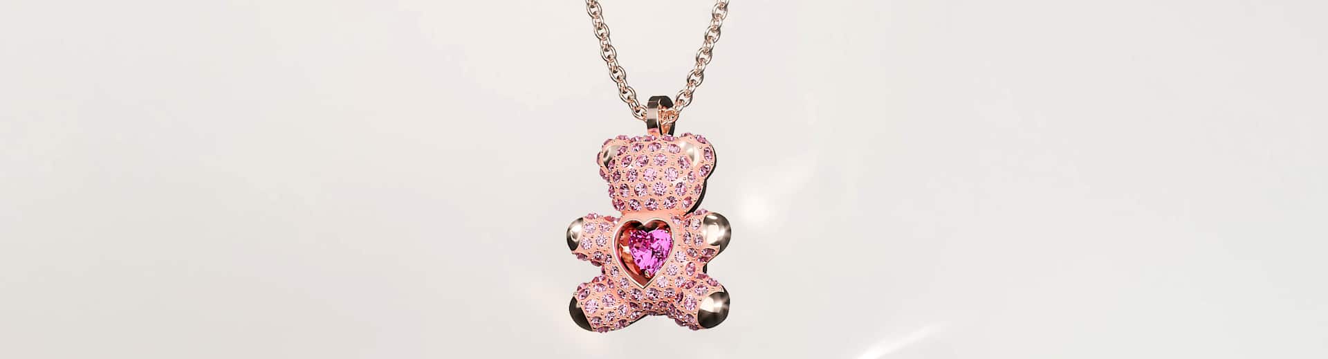 Teddy Bear Necklaces, Pendants and Bracelets | Swarovski