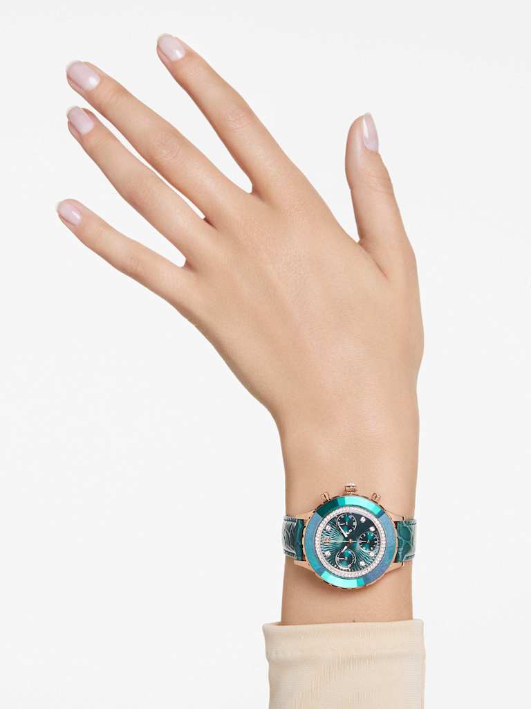 Statement Octea Chrono watch by Swarovski