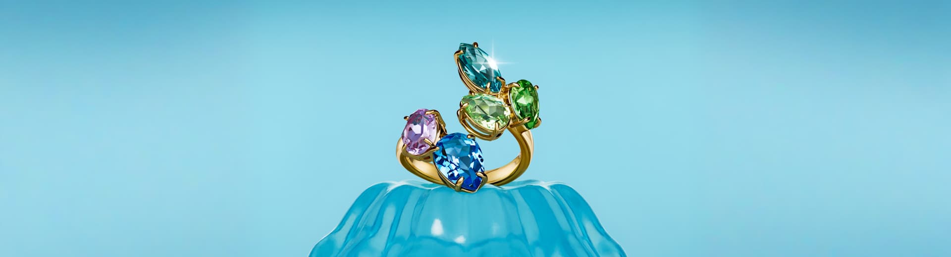 Crystal Pearl Rings | Swarovski
