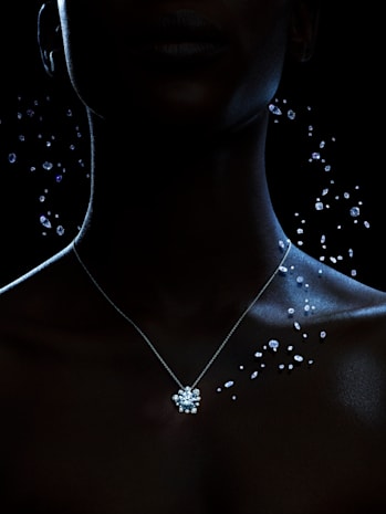 Image conceptuelle de diamants CVD