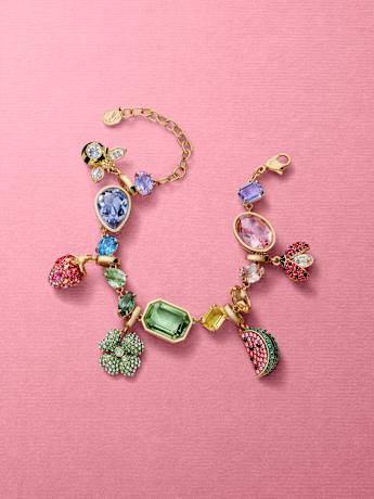 Charms para pulseras para madres e hijas de Swarovski 