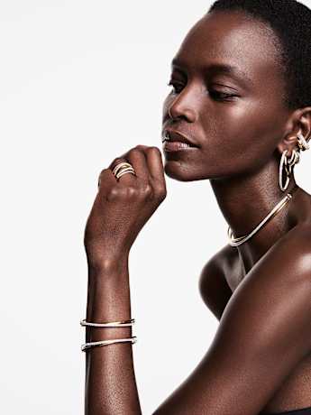 Gold jewelry for a girlfriend ideas by Swarovski