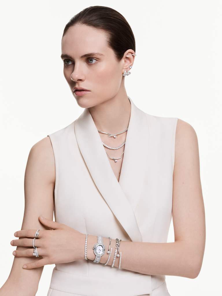 Consejos y trucos de Swarovski para combinar pulseras Tennis