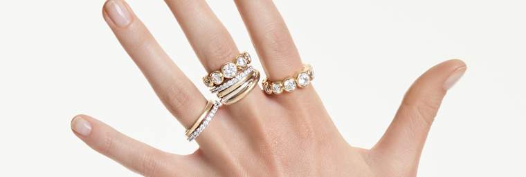 クリスタルパール・リング｜スワロフスキー