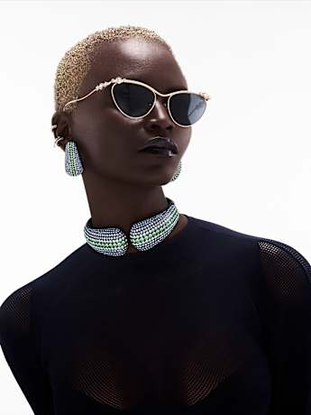 Cat eye sunglasses