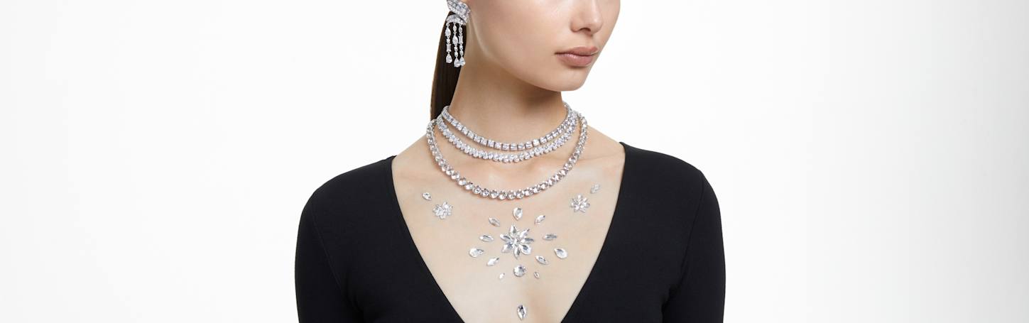 ネックレス SWAROVSKI セクシー ボディ スワロフスキー レディース 