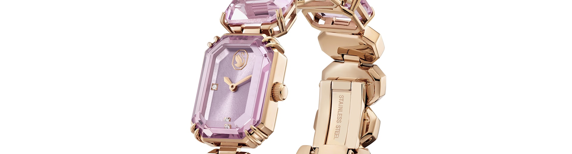 メンズとレディースのピンクウォッチ｜スワロフスキー