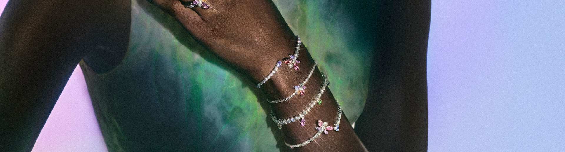 Yellow Bracelets for Men and Women with Crystals | Swarovski