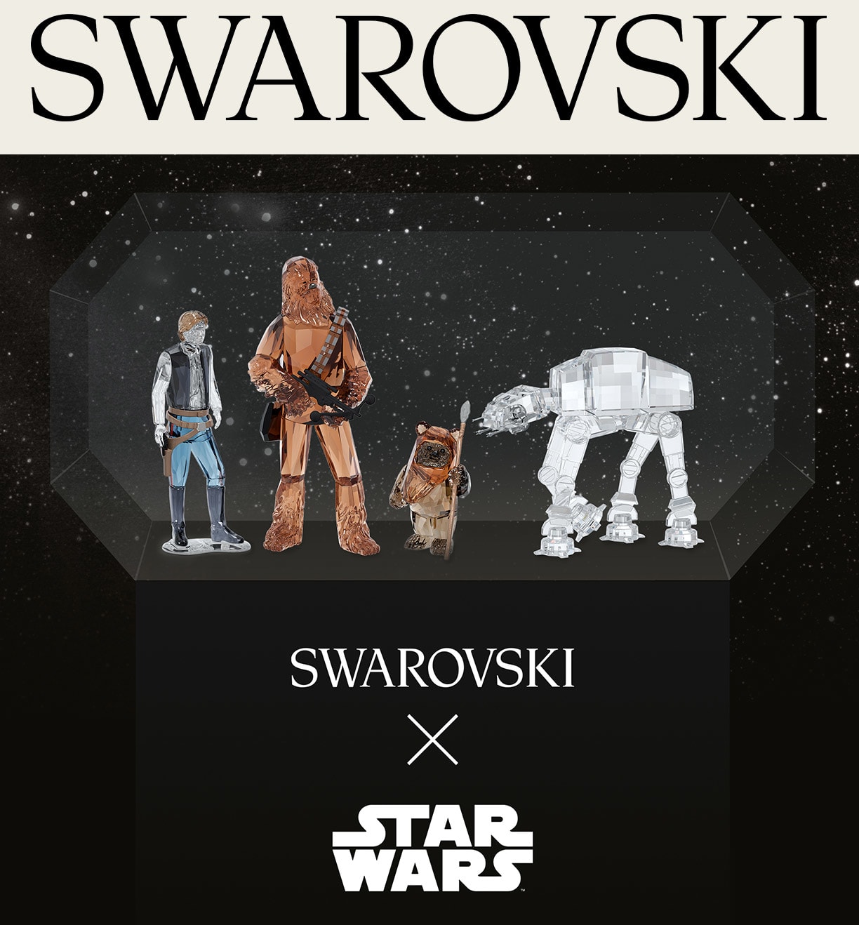 The Swarovski x Disney's Star Wars Collection​
