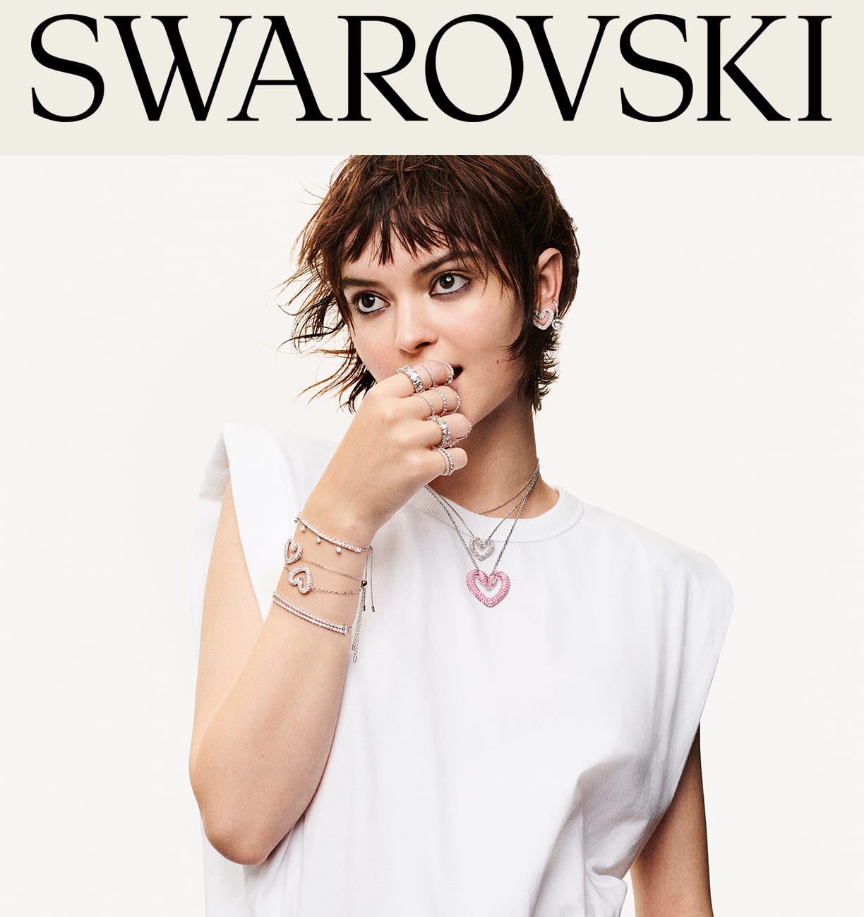 Swarovski necklaces to fall in love with