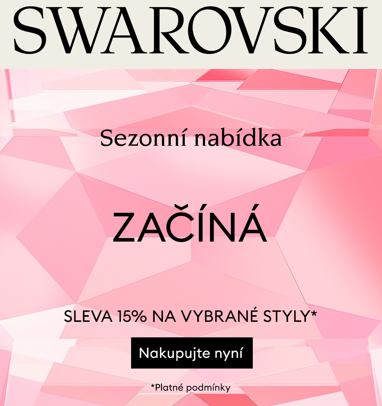Sezonní nabídka společnosti Swarovski