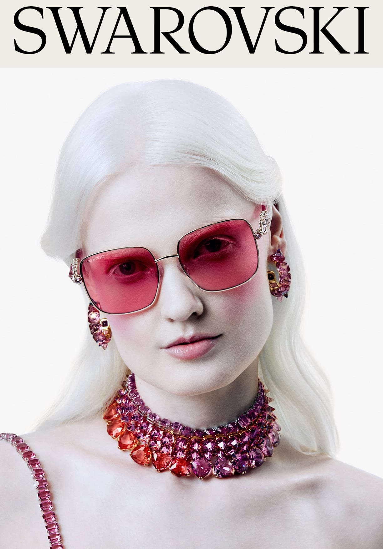 Highsnobiety Swarovski eyewear editorial