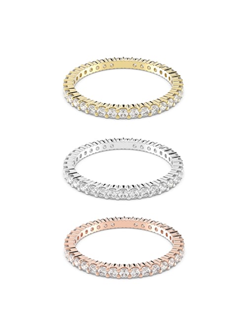 Vittore ring, White, Gold-tone plated, Rhodium plated, and Rose gold-tone plated