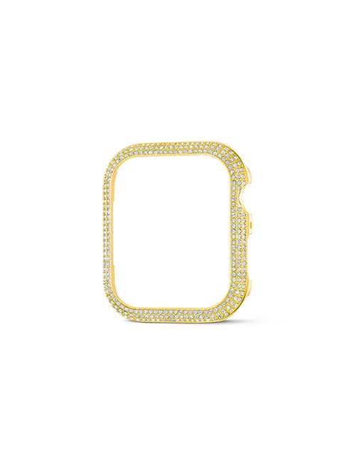 Sparkling case compatible with Apple Watch®, 40 mm, Gold tone
