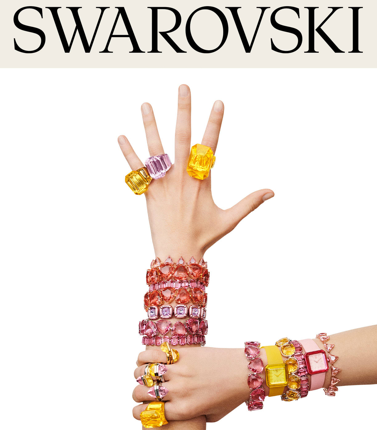 Be inspired by watches in all new crystal colors