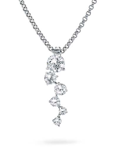 Swarovski Created Diamonds Collection Intimate pendant Diamond TCW 0.59 carat, 18K white gold