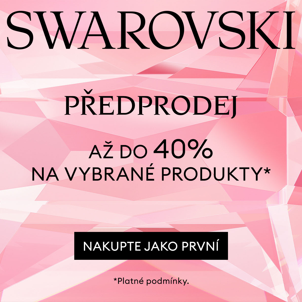 Předprodej se slevou až 40 % na vybrané styly*