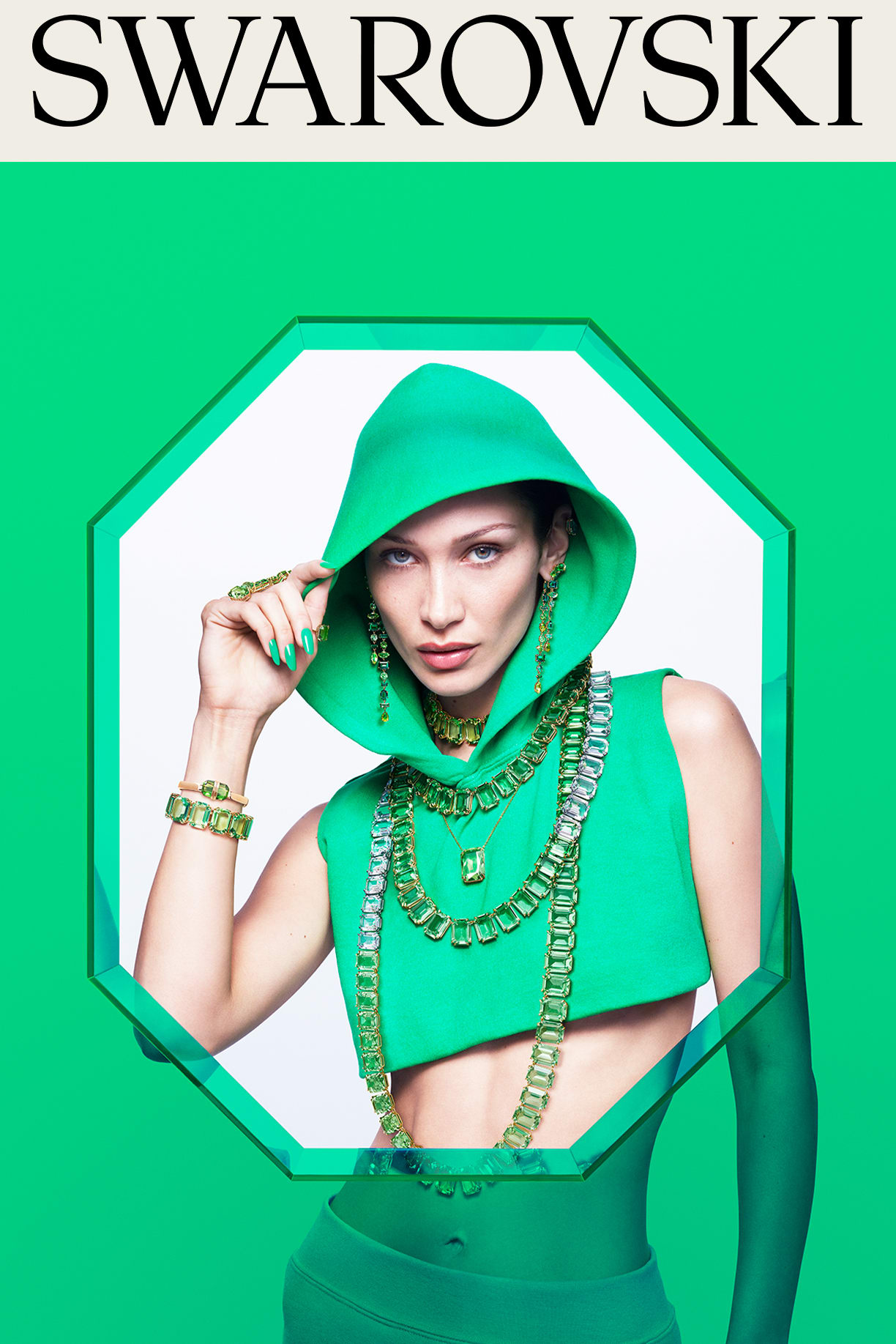 Bella Hadid for Swarovski