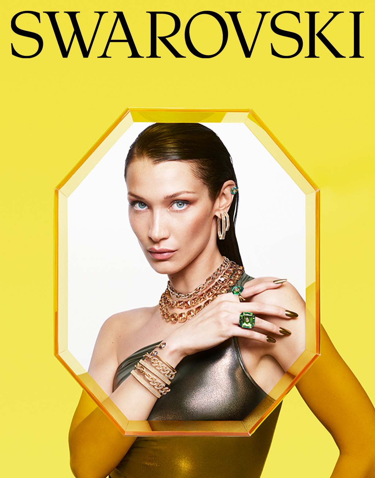 Bella Hadid and Swarovski