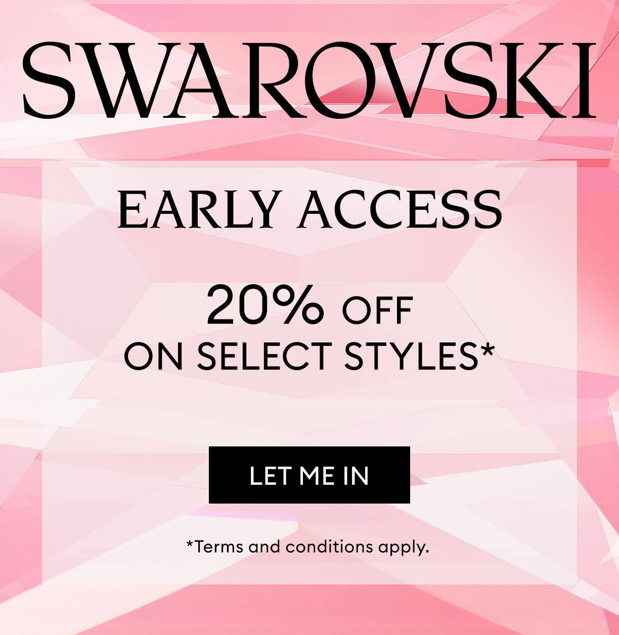Seasonal Promotion Early Access