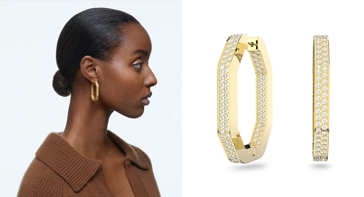Dextera hoop earrings
