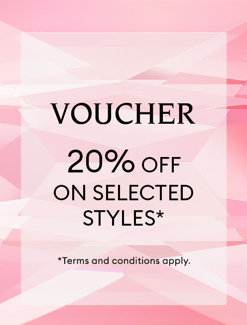 20% Off Selected Styles*