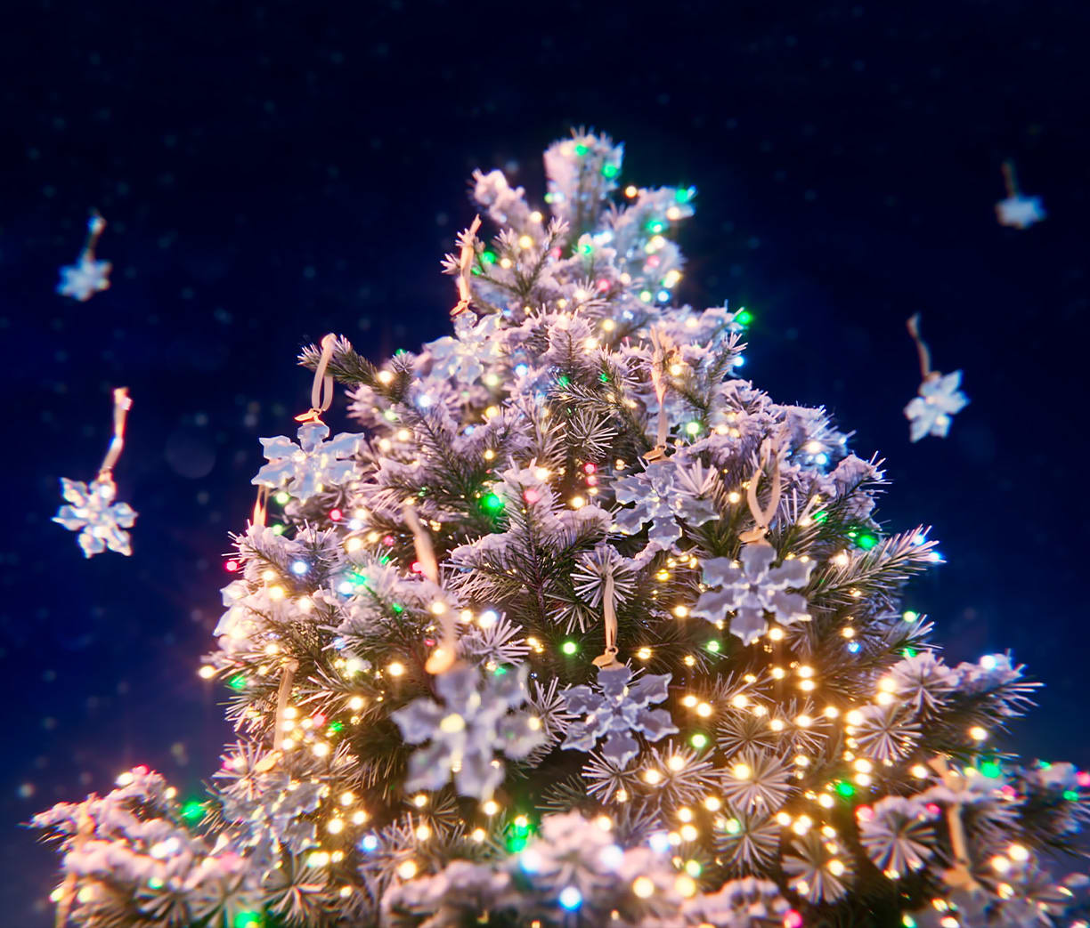 Swarovski holiday campaign