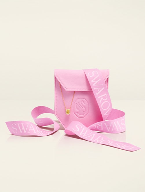 Octagon Pink Pouch