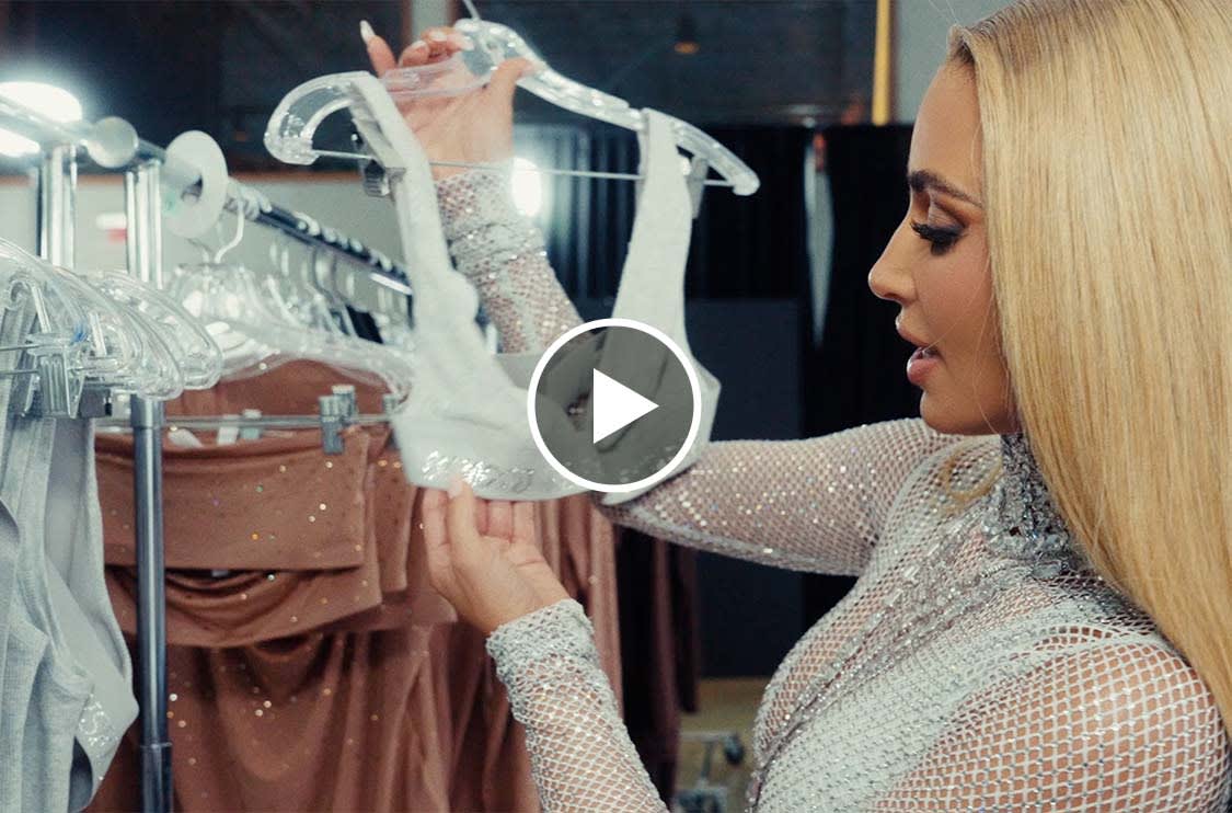Behind the scenes with Kim Kardashian