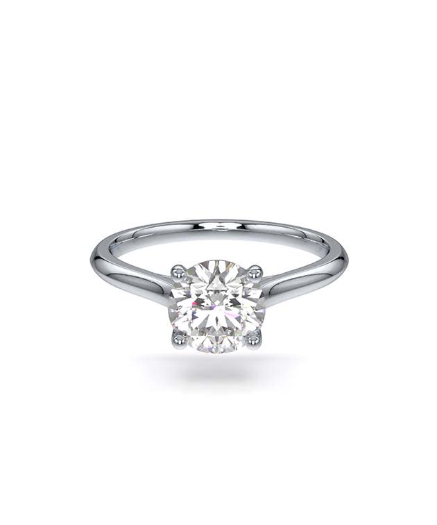 Eternity ring Diamond TCW 1.00 carat, 14K white gold