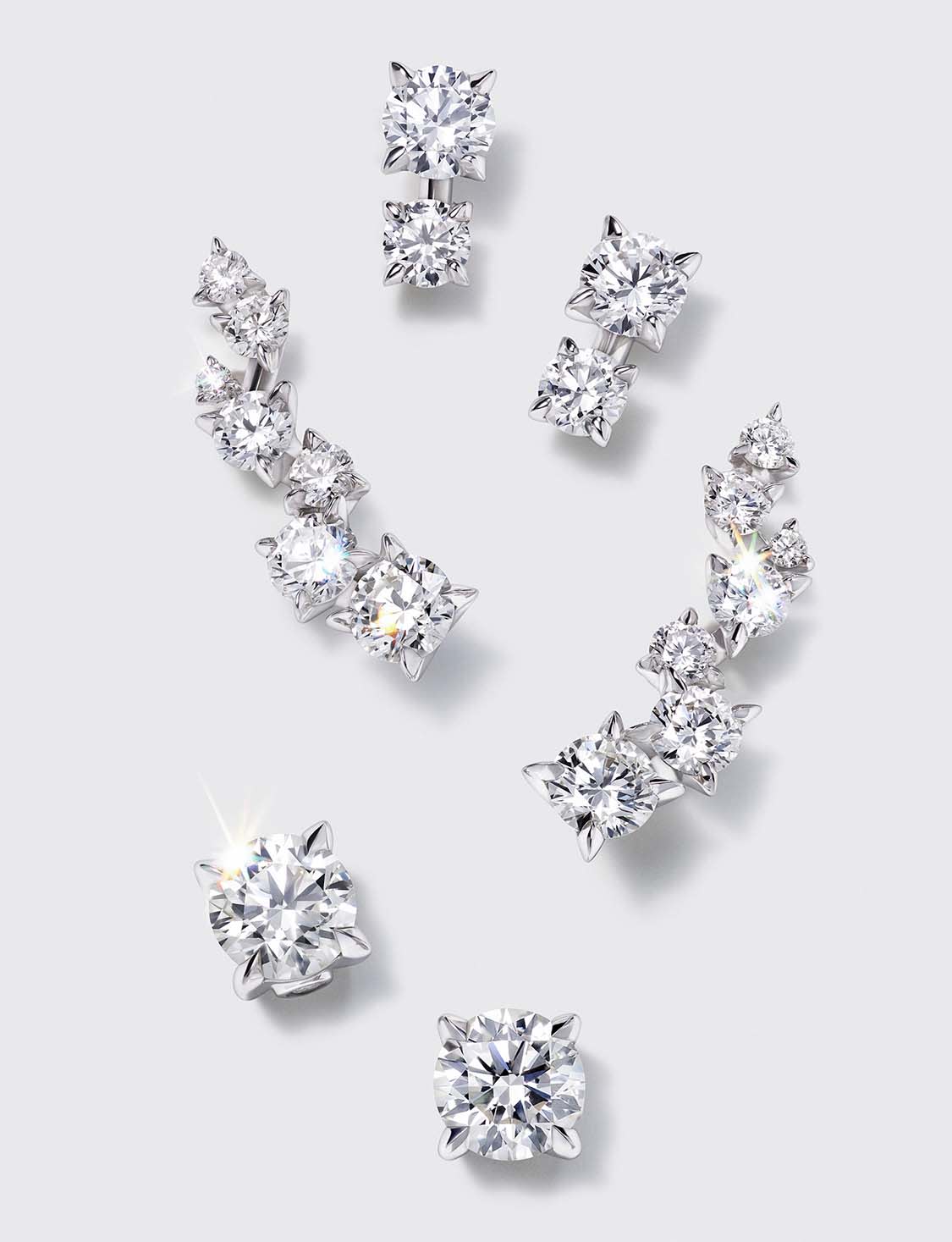 Swarovski Created Diamonds earrings