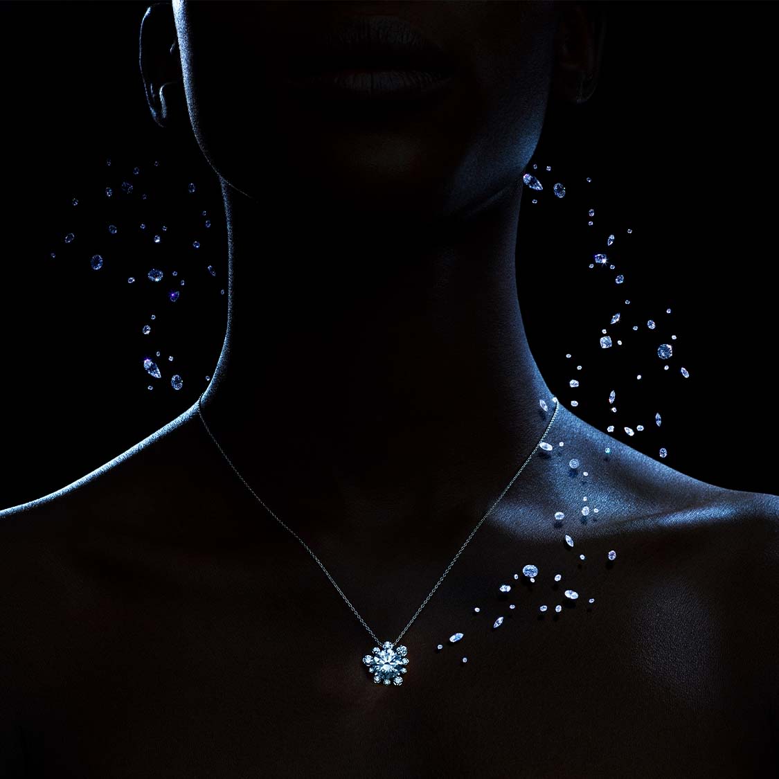 Swarovski Created Diamonds Galaxy collection