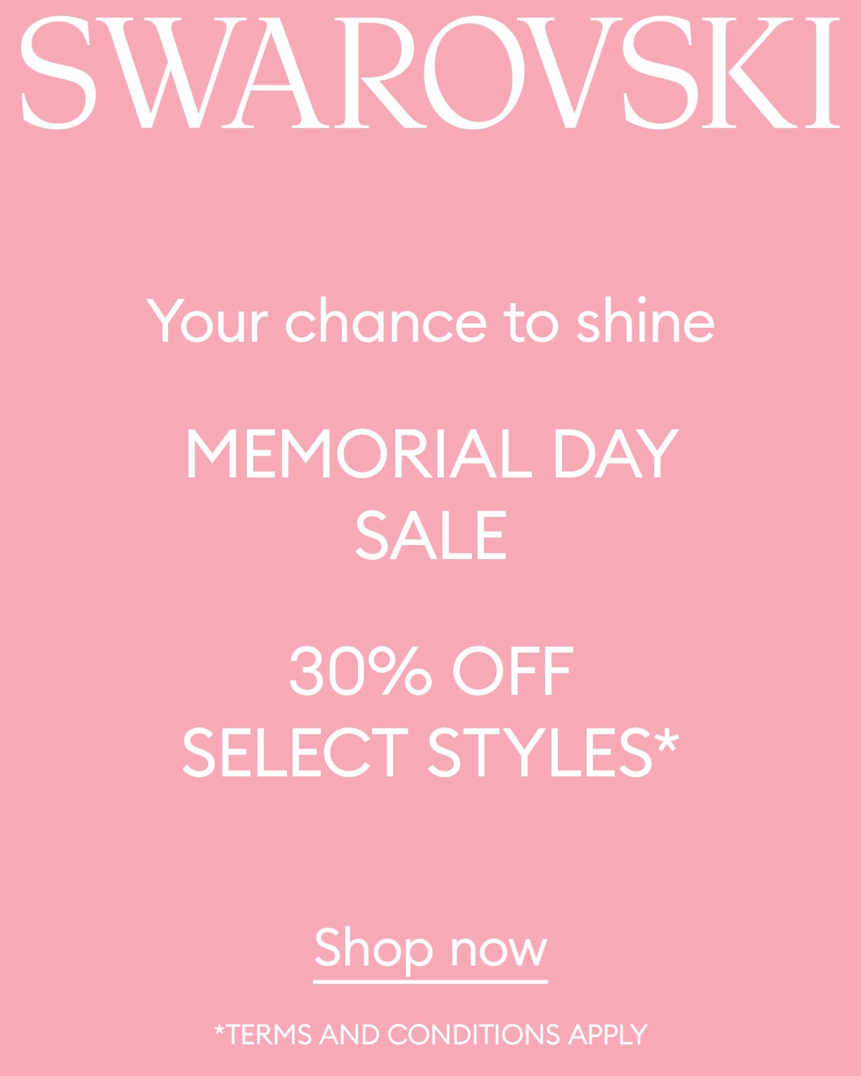 MEMORIAL DAY SALE
