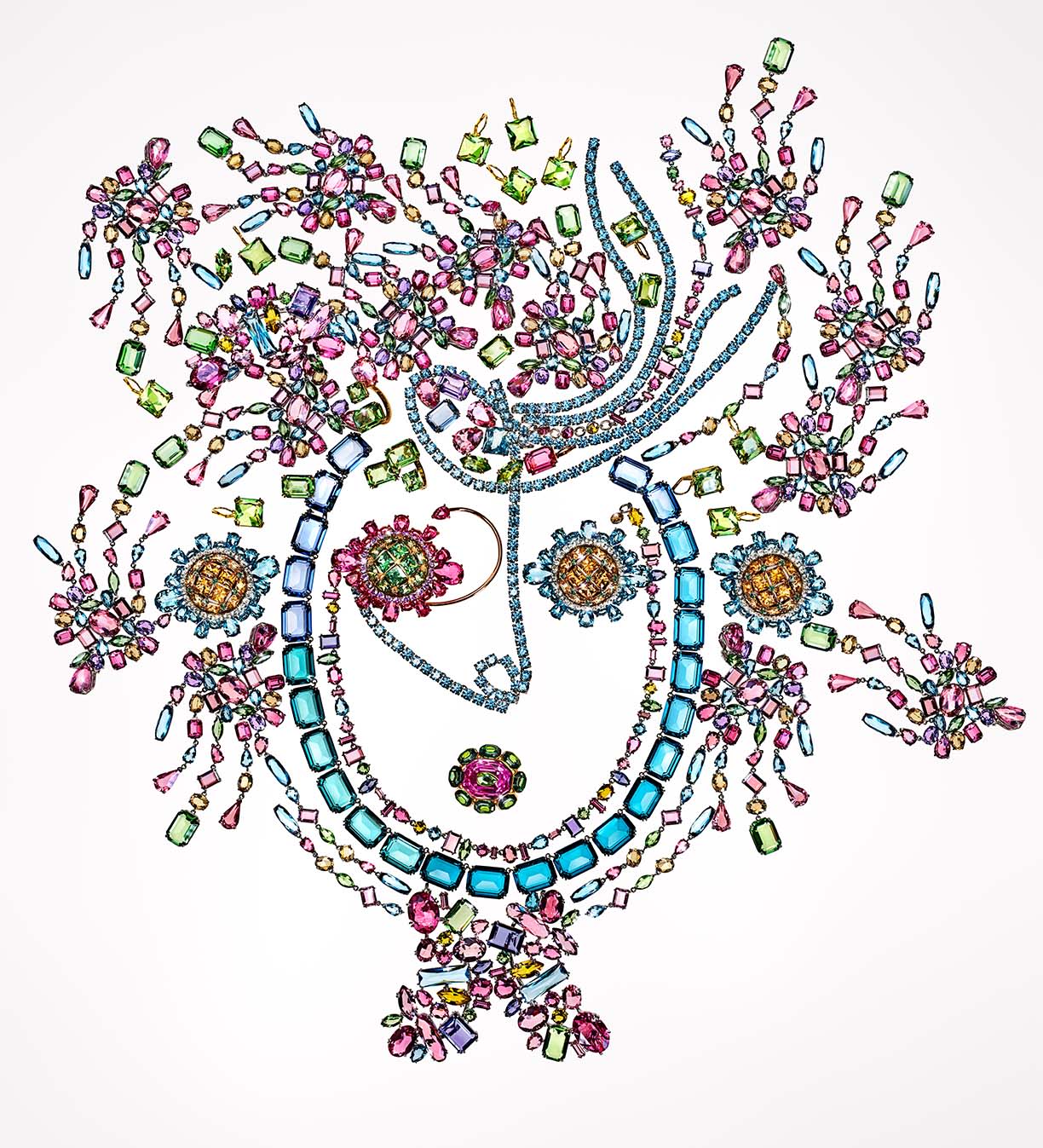 Swarovski Crystallized Portrait
