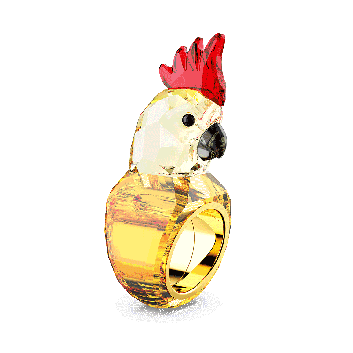 Šperky zhotovené ze žlutých křišťálů Swarovski