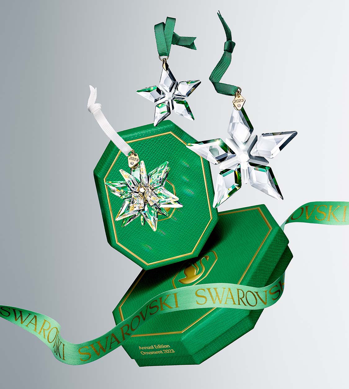Křišťálové vánoční ozdoby od Swarovski