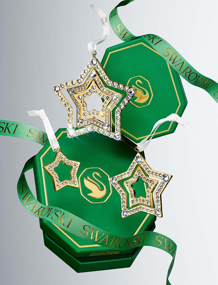 Swarovski Star Ornaments