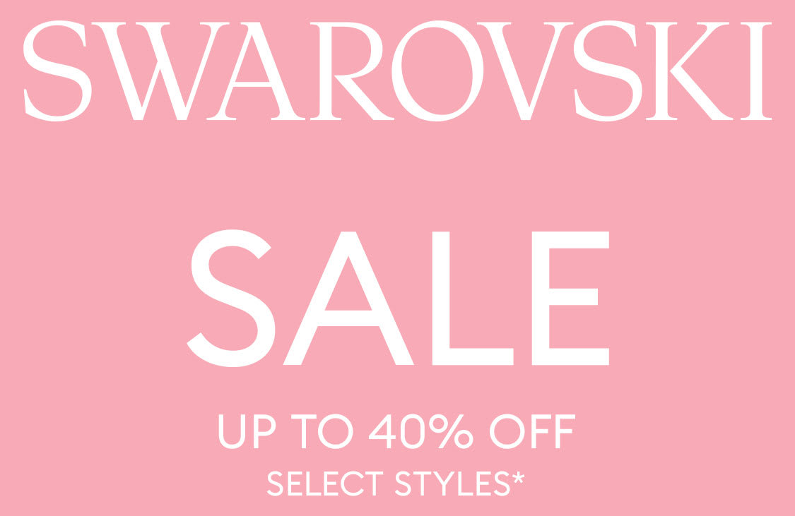 Up to 40% off select styles*