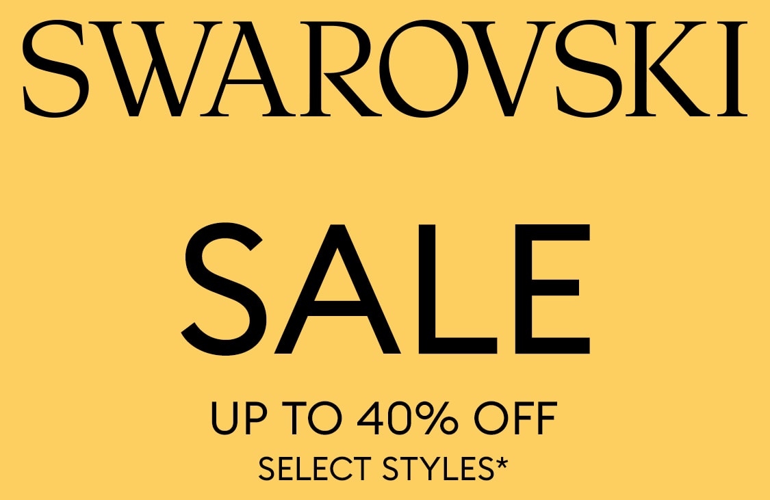 Up to 40% off select necklaces*