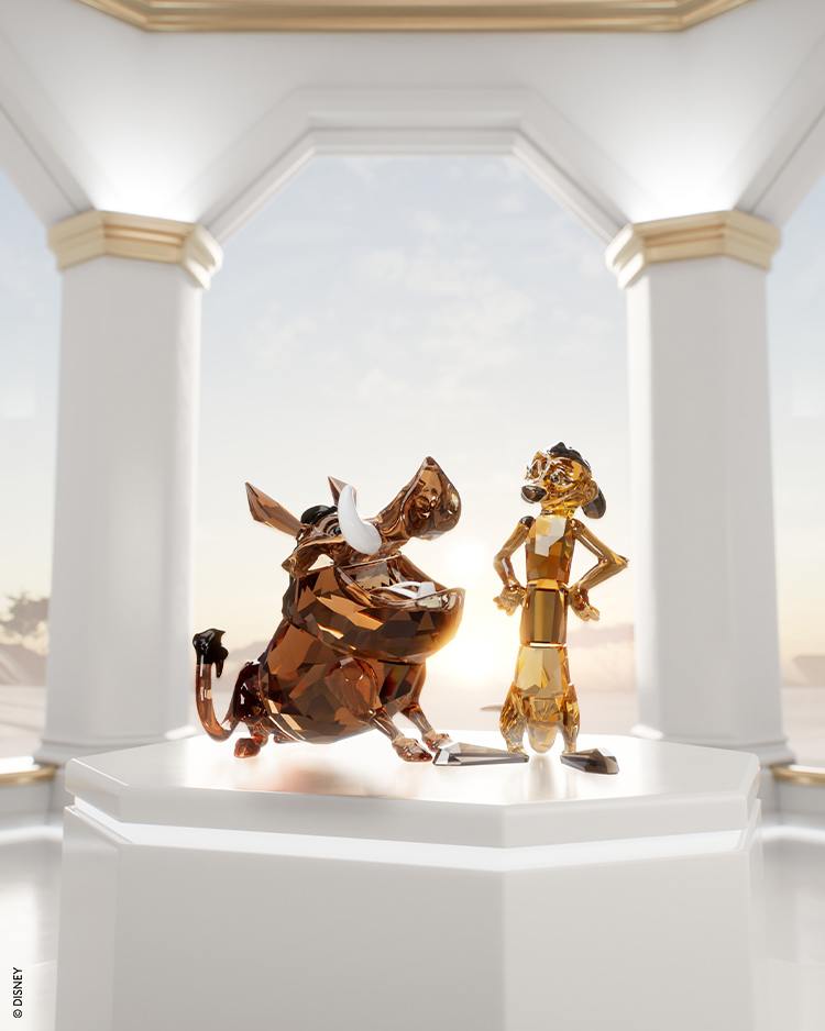 Timon and Pumbaa figurines