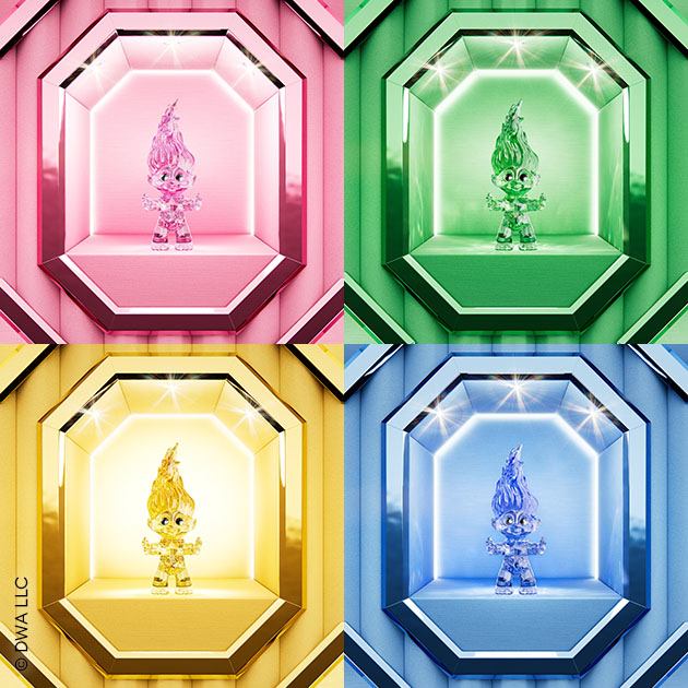 Kolekce Good Luck Trolls x Swarovski