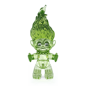 Good Luck Trolls Troll, zelená